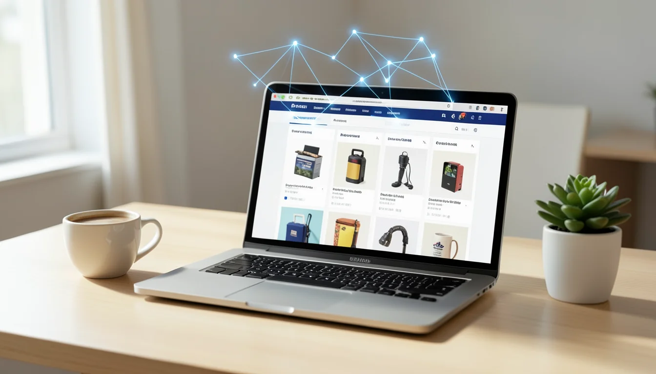 Boutique WooCommerce dont les produits sont reliés par des données structurées